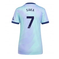 Camisa de Futebol Arsenal Bukayo Saka #7 Equipamento Alternativo Mulheres 2024-25 Manga Curta